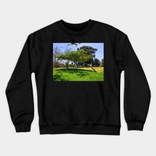 Sideways tree in Southern California Summer Crewneck Sweatshirt